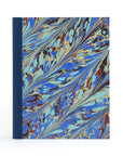 Marbled Photo Album - Indigo & Wine