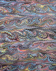 Large Sheet - Purple Galaxy in French Swirl