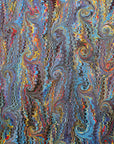 Large Sheet - Blue Galaxy in French Swirl