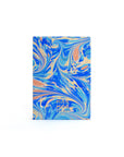 Marbled Journal - Blue, Gold & Copper