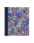 Marbled Photo Album - Indigo & Wine