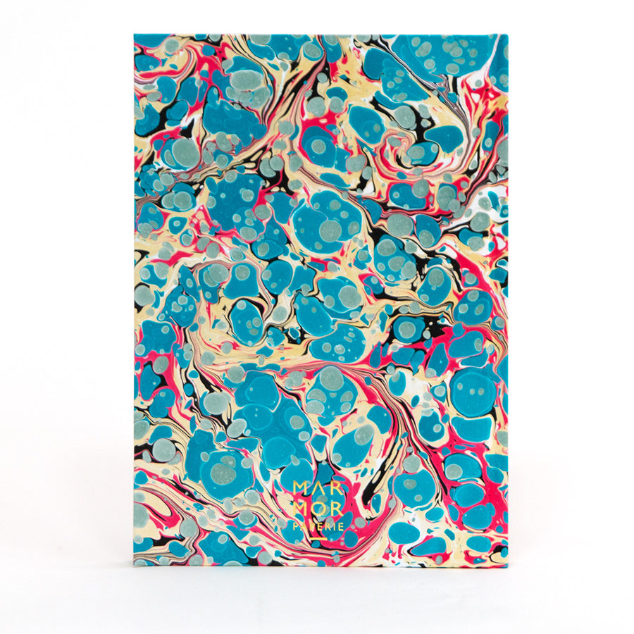 A5 Marbled Journal - Abalone Stone