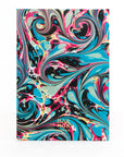 A5 Marbled Journal - Abalone Swirl
