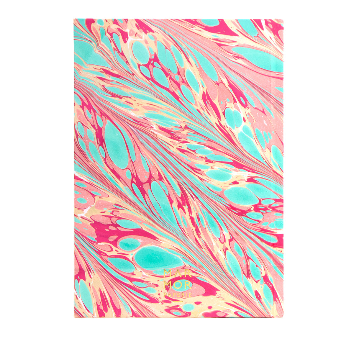A5 Marbled Journal - Pastels Feather