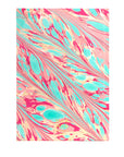 A5 Marbled Journal - Pastels Feather