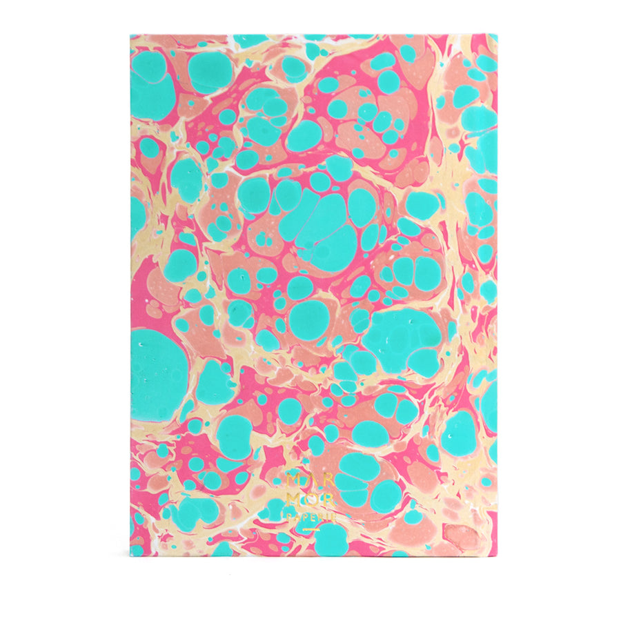 A5 Marbled Journal - Pastels Stone