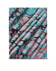 Marbled Journal - Spanish Wave - Lavender & Teal