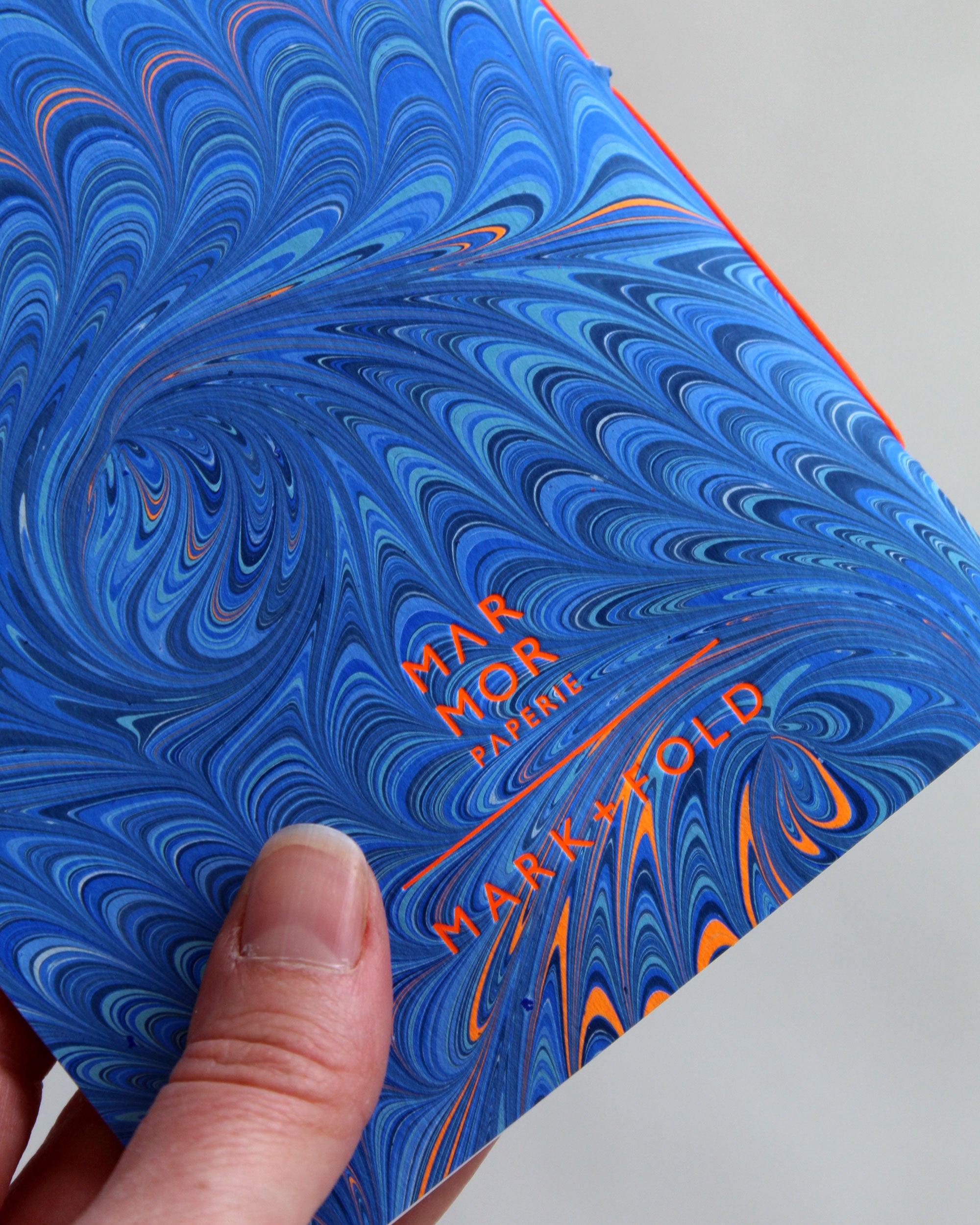 Pair of Wave Marbled Notebooks A5 & A6