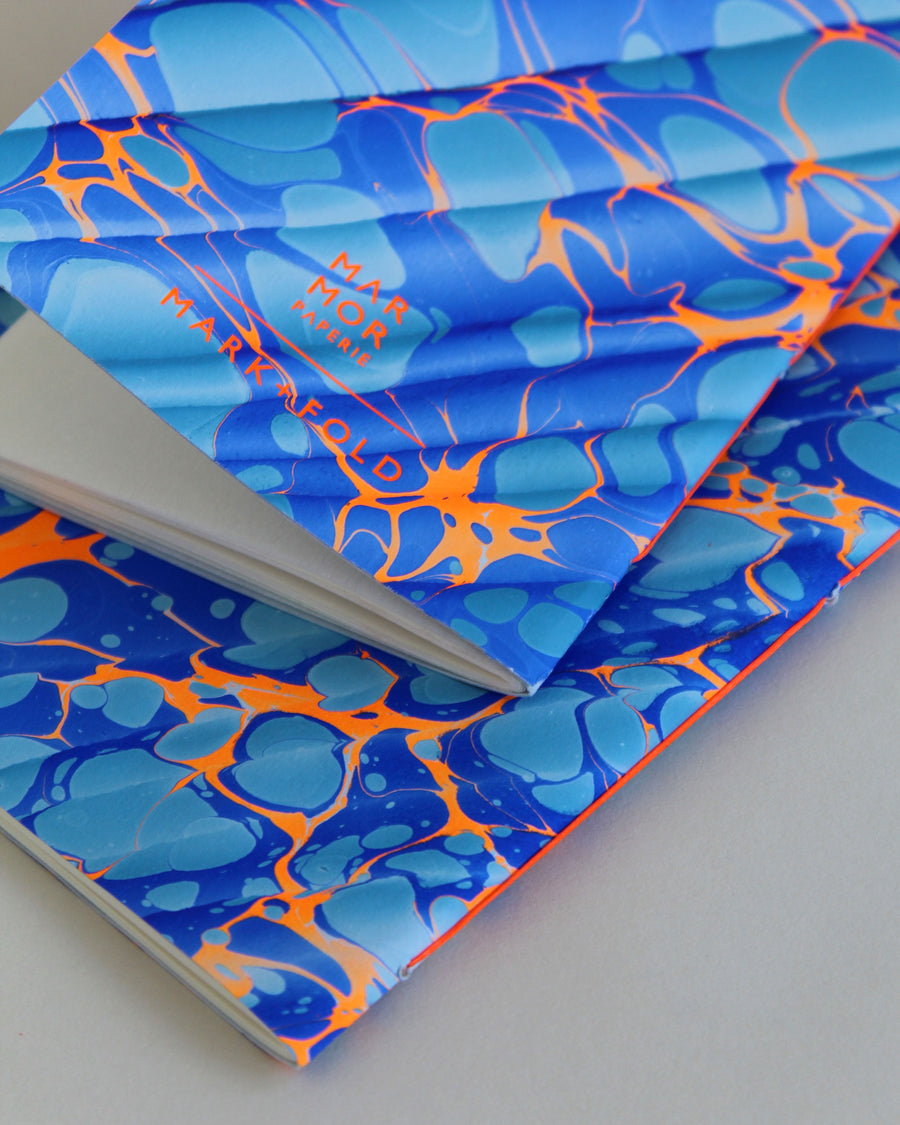 Pair of Rockpool Marbled Notebooks A5 & A6