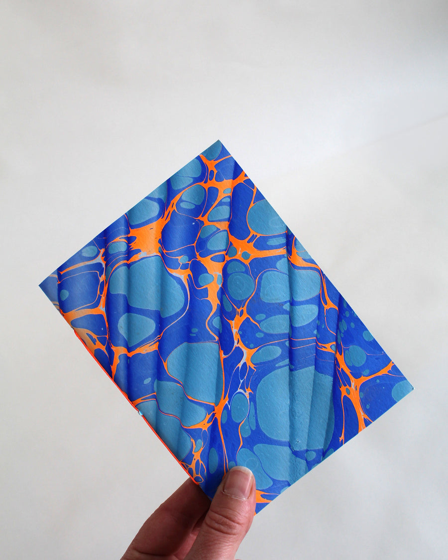 Pair of Rockpool Marbled Notebooks A5 & A6