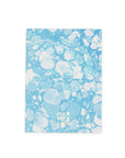 Medium Marbled Journal - Powder Blue Italian Vein