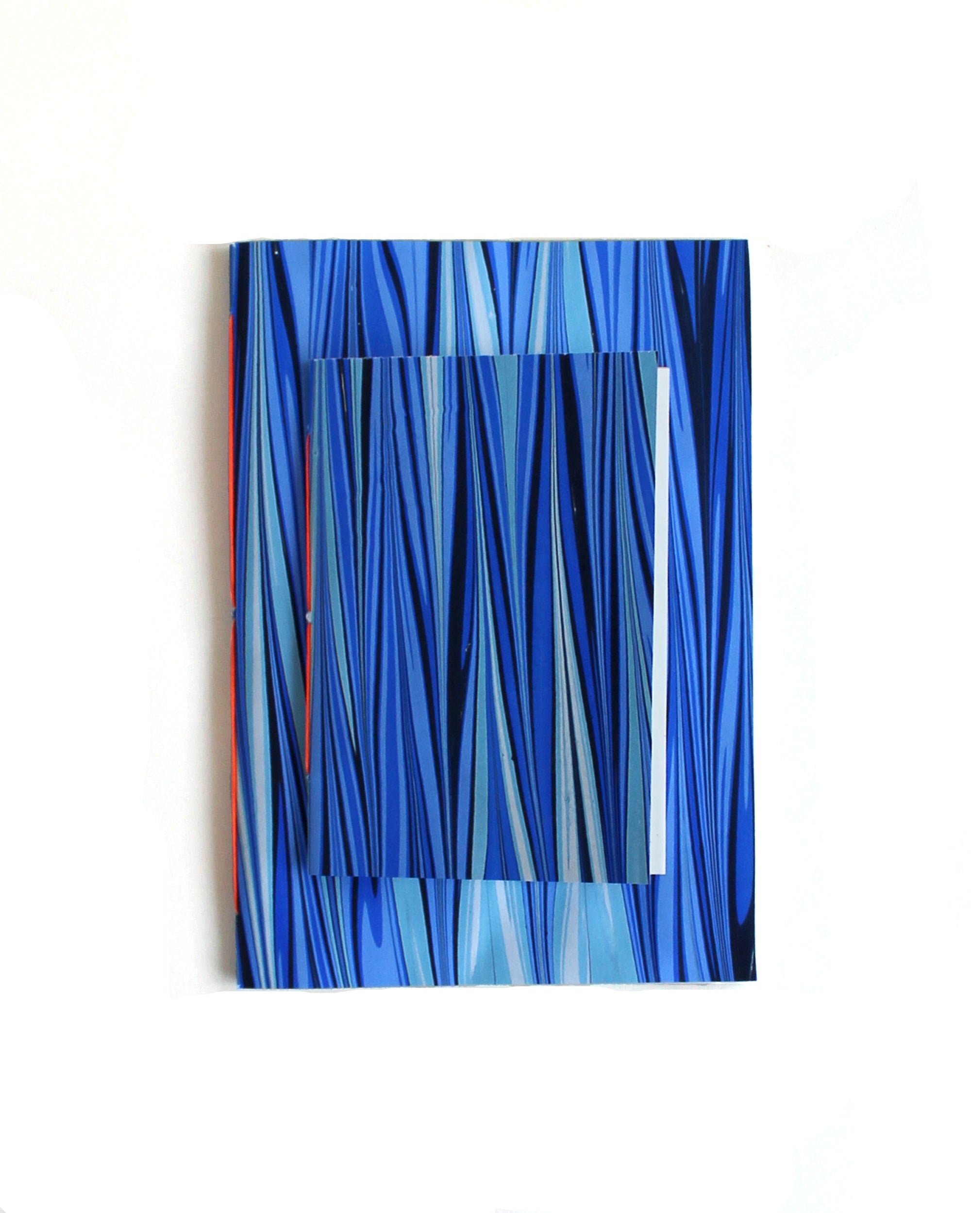 Pair of Tide Marbled Notebooks A5 & A6