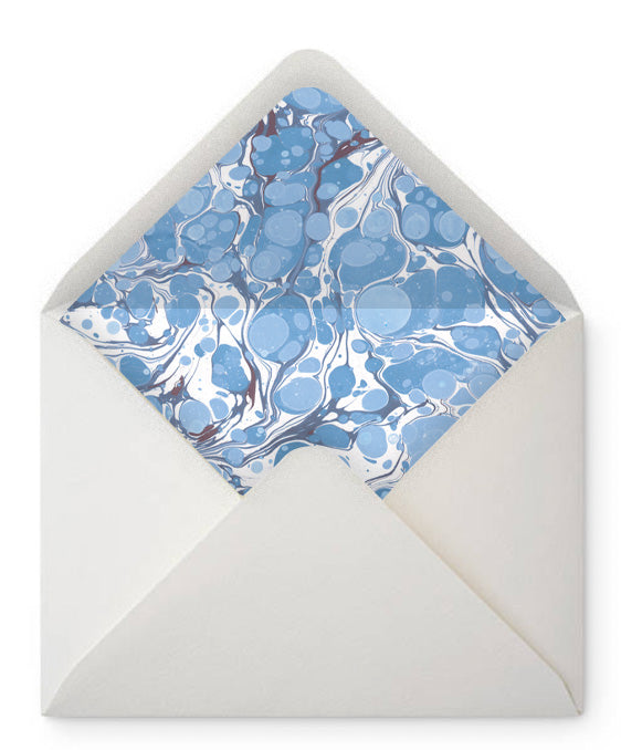 Envelope liner - Cornflower