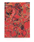 Marbled Journal - Stone in Reds