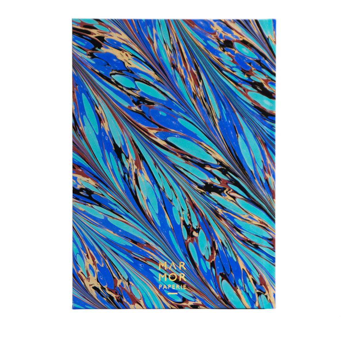 Marbled Journal - Feather