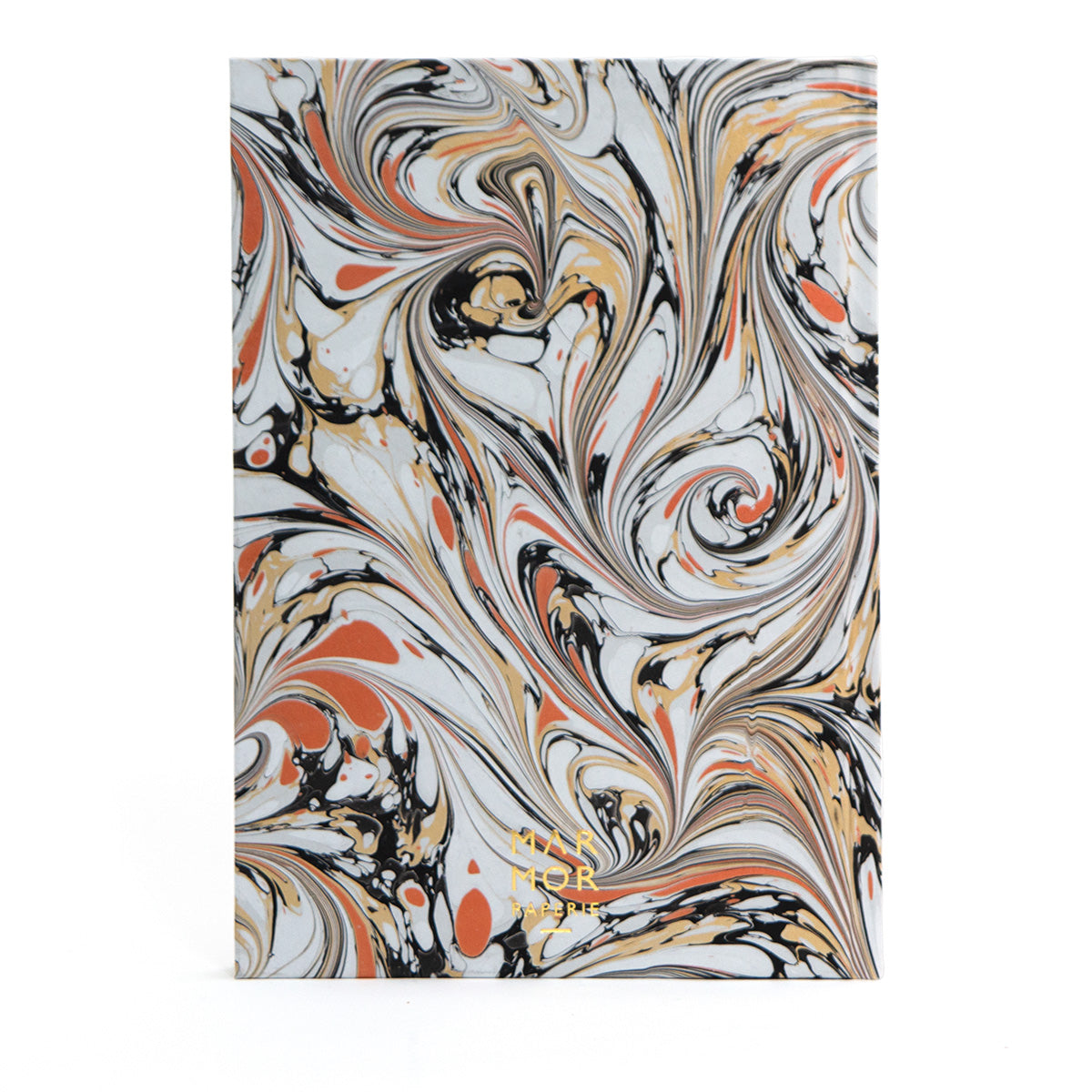 Marbled Journal - Slate & Metallics