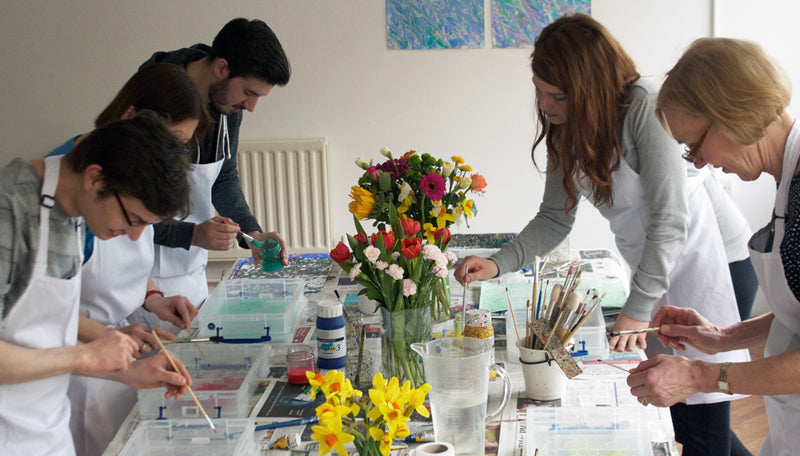 Marbling and Bookbinding Workshop – Full Day