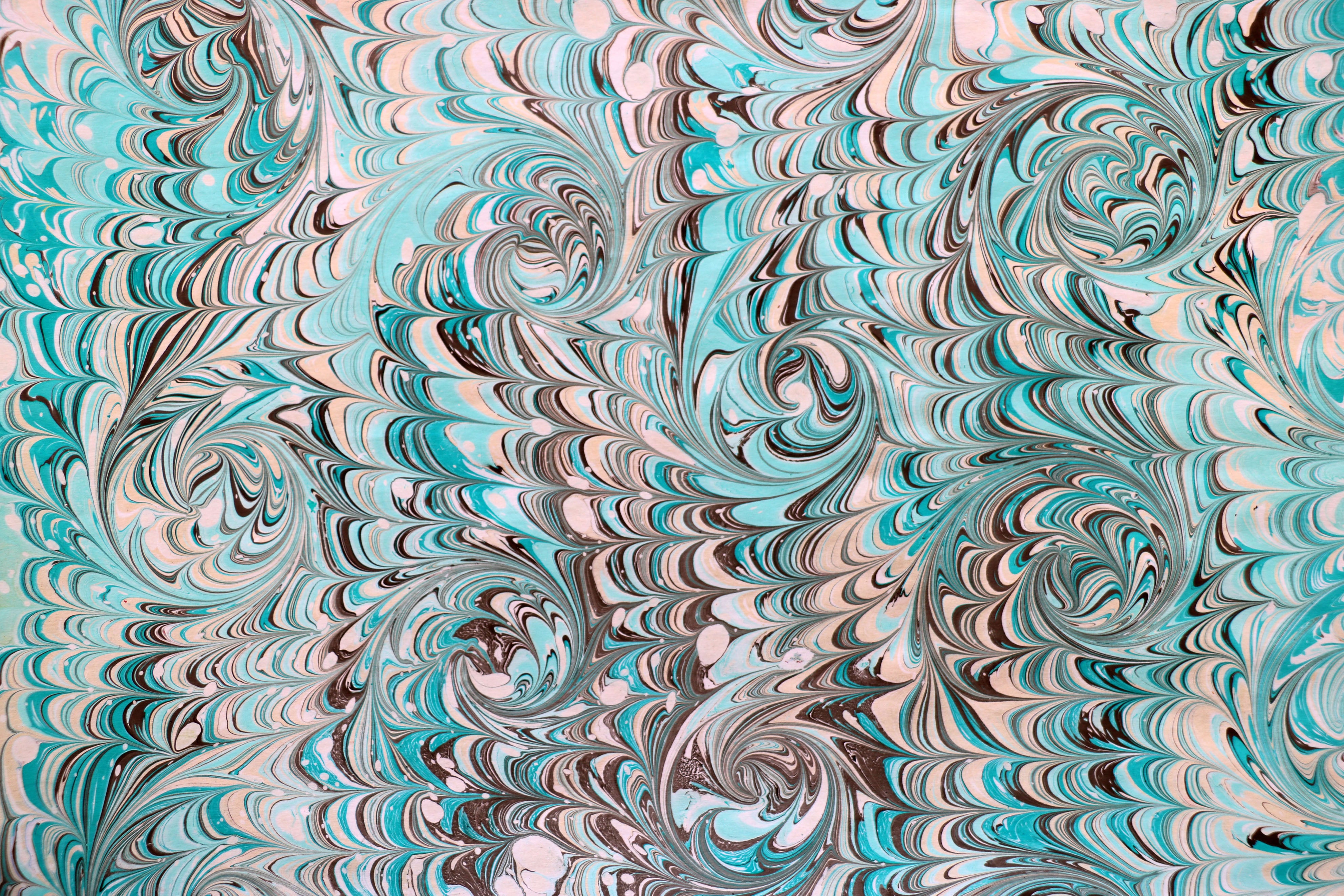 Set of 5 Papers (A4) - Aqua