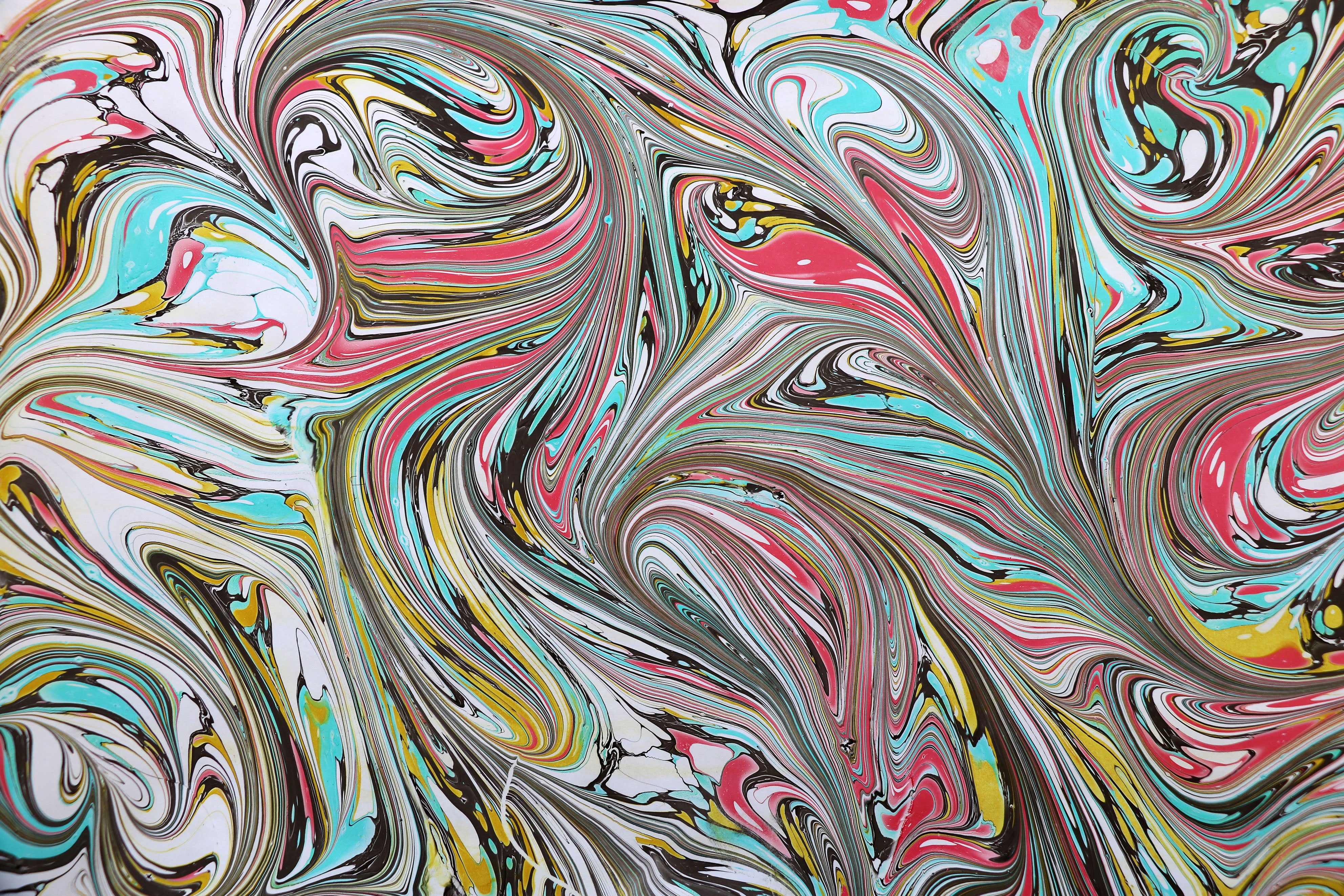 Set of 4 Papers (A3) - Multicoloured