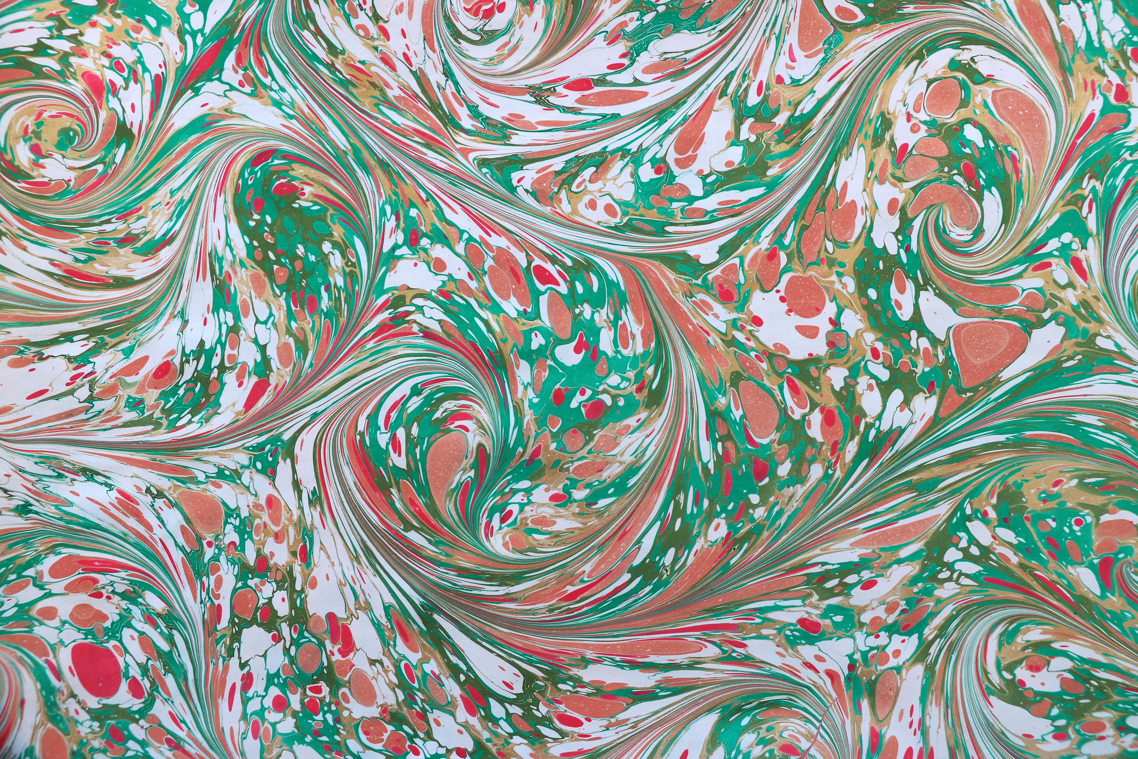 Set of 4 Papers (A3) - Green