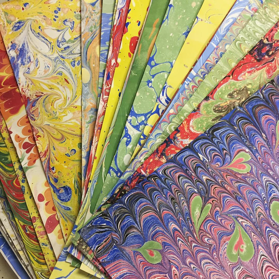 Marbling and Bookbinding Workshop – Full Day