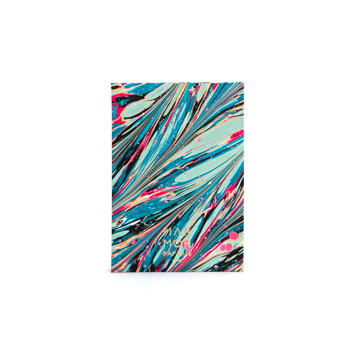 Marbled Journal - Feather