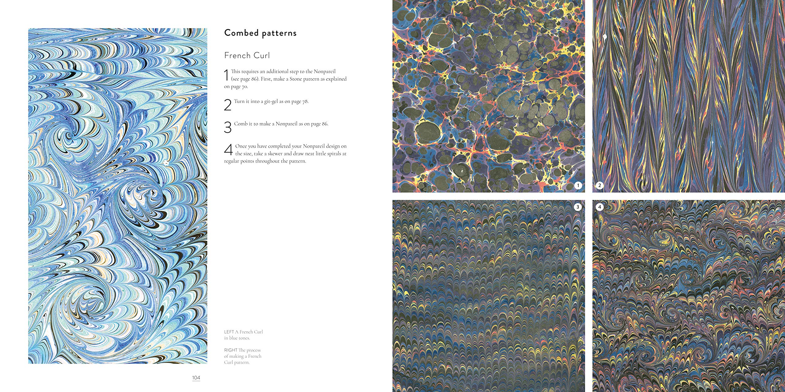 Contemporary Paper Marbling - Signed Copy