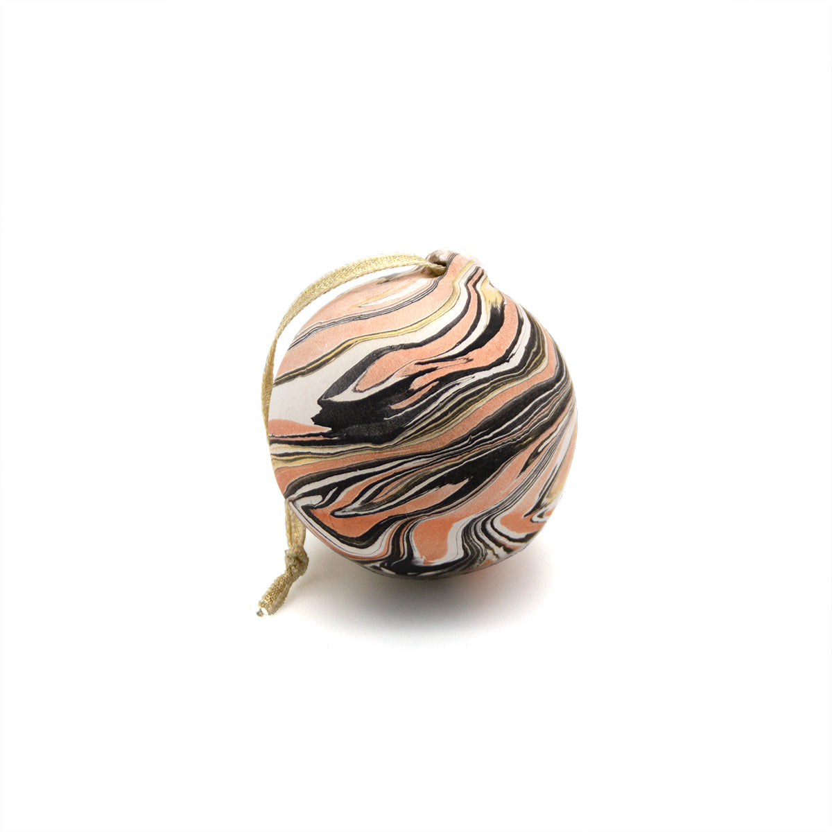 Ceramic Bauble - Slate & Metallics