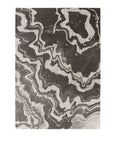 Marbled Journal - Suminagashi on linen